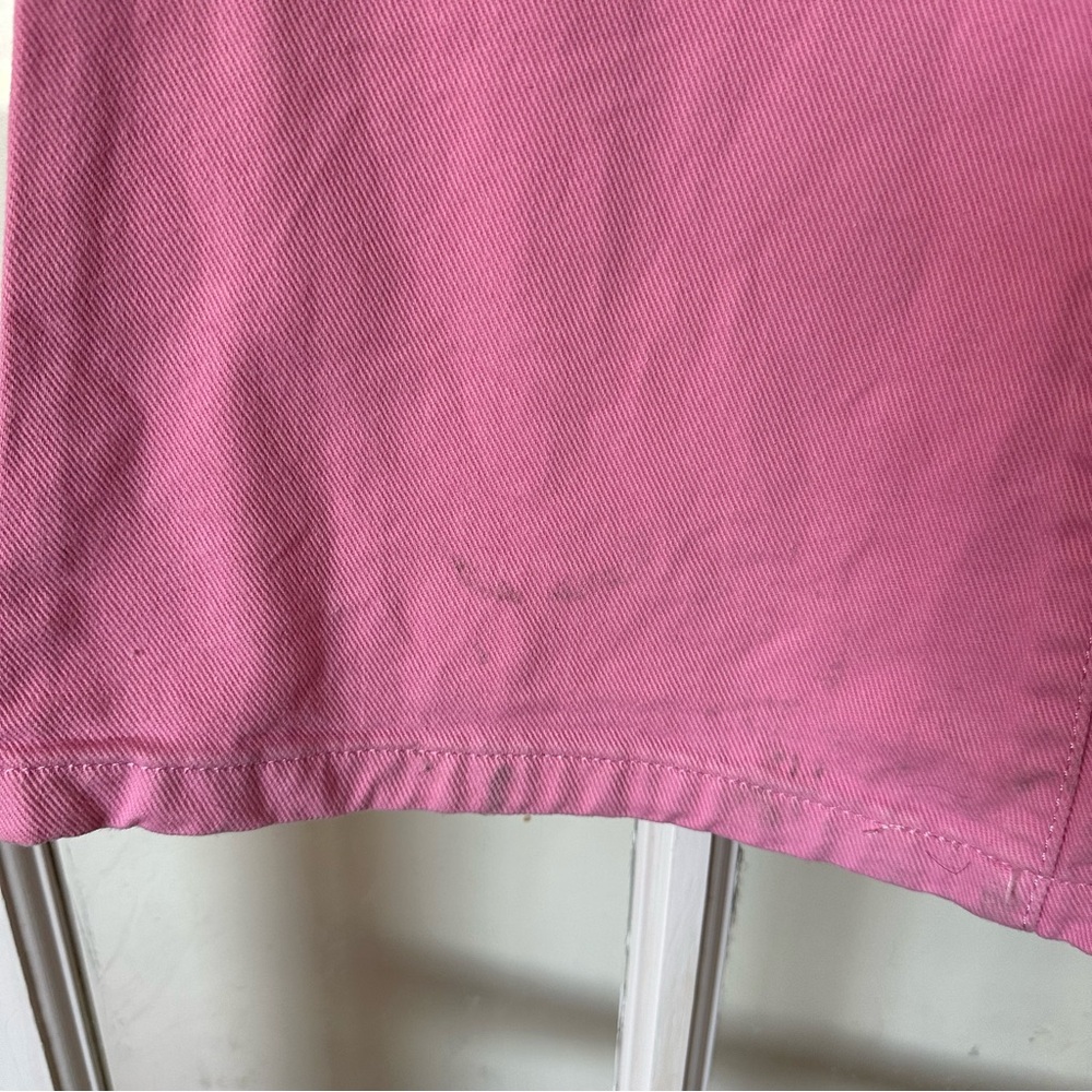 Princess Polly Pink Flare Wide Leg Bell Bottom Jeans Size 6 - Picture 7 of 12